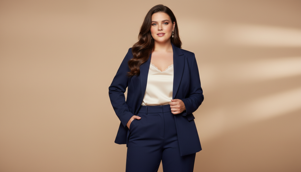Blazer Feminino Plus Size: Guia Completo de Estilo 3 TrololodeMulher blazer feminino plus size guia completo de estilo