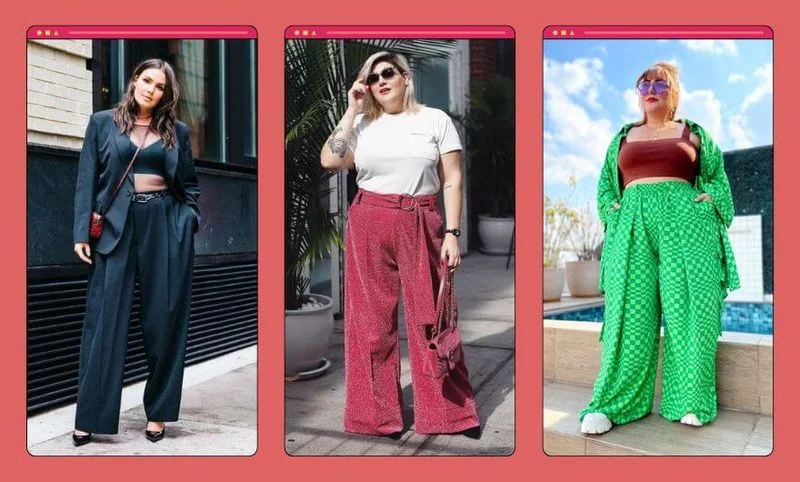 roupas femininas plus size modernas looks para o dia a dia