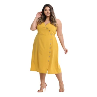 vestido midi plus size não erre ao escolher o seu!