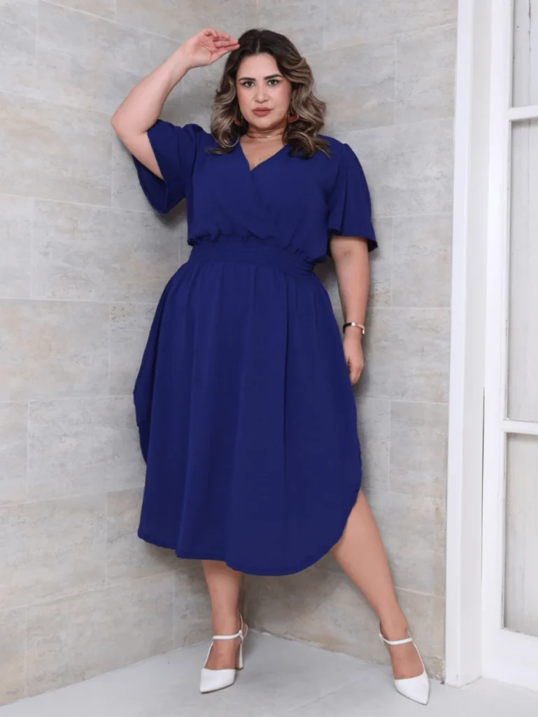 vestido midi plus size não erre ao escolher o seu!