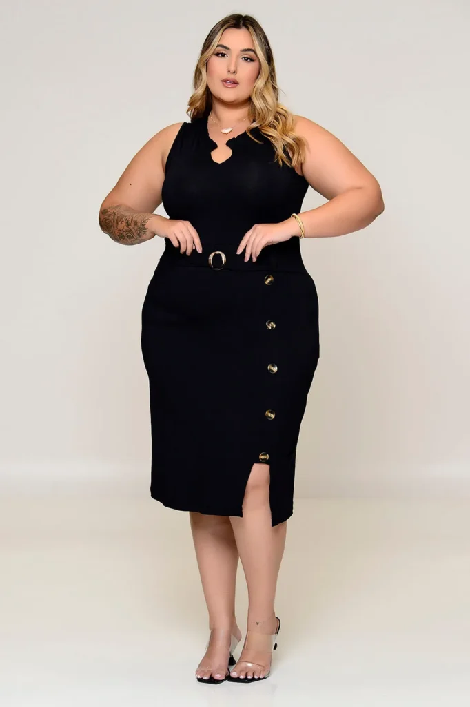 vestido midi plus size não erre ao escolher o seu!