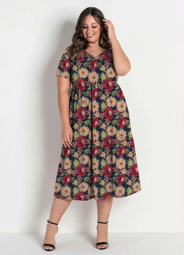 vestido midi plus size não erre ao escolher o seu!