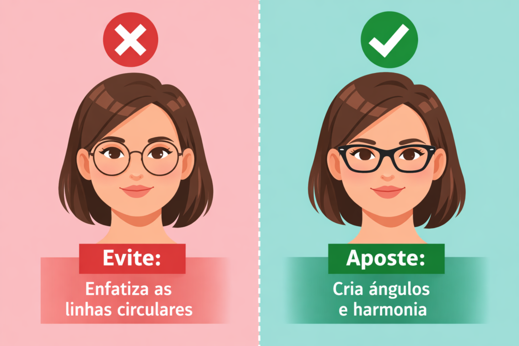 Óculos para rosto redondo feminino: Guia completo de modelos e tendências para 2026 15 TrololodeMulher Óculos para rosto redondo feminino